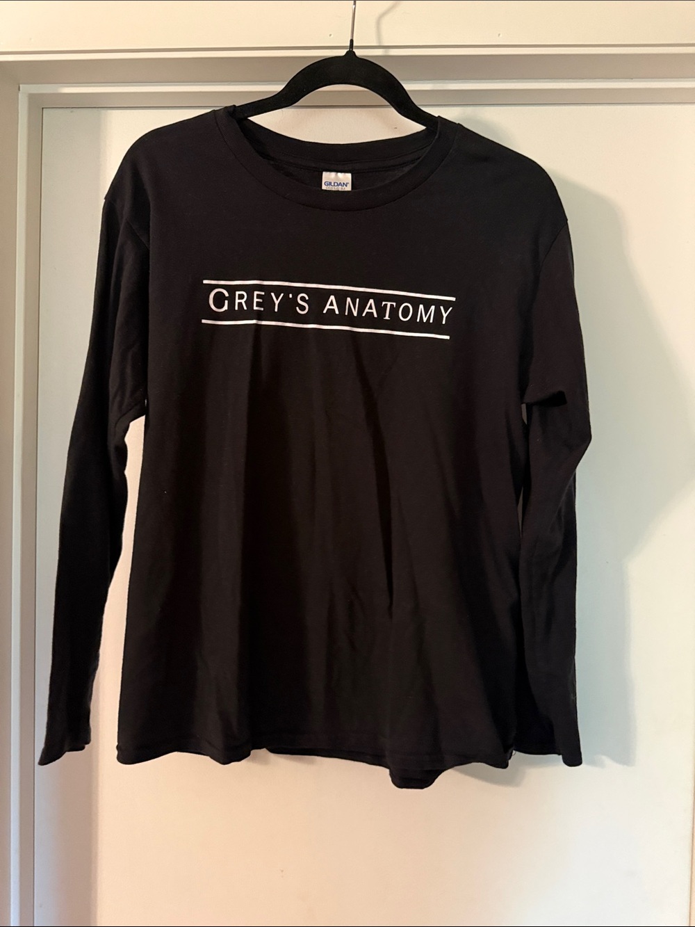 Gildan Black "Grey's Anatomy" Long Sleeve Tee